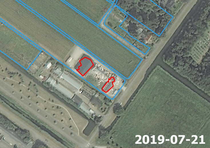 Mutation Signalling on agriculture parcels in the Netherlands